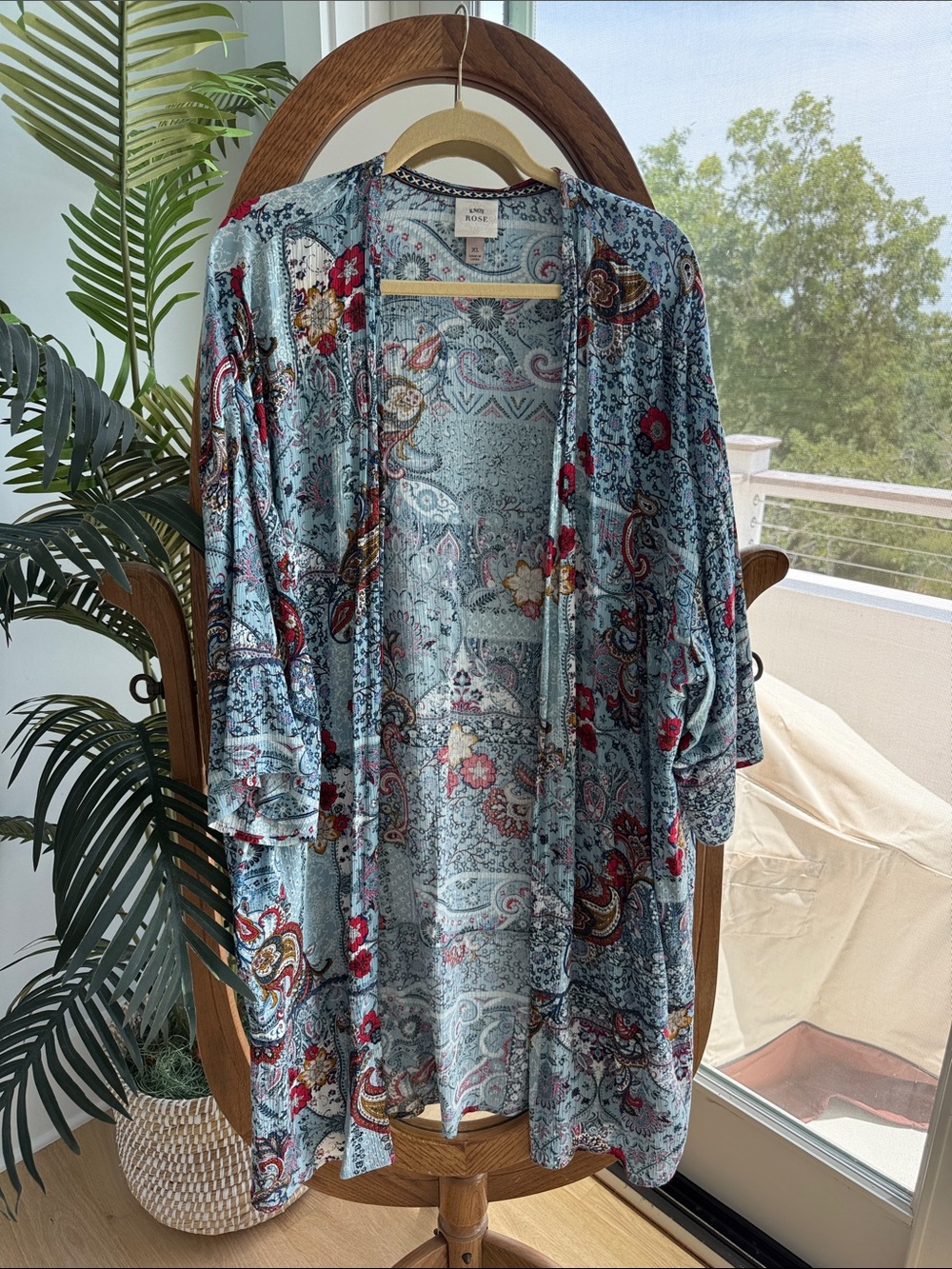 Knox Rose open front duster / Kimono